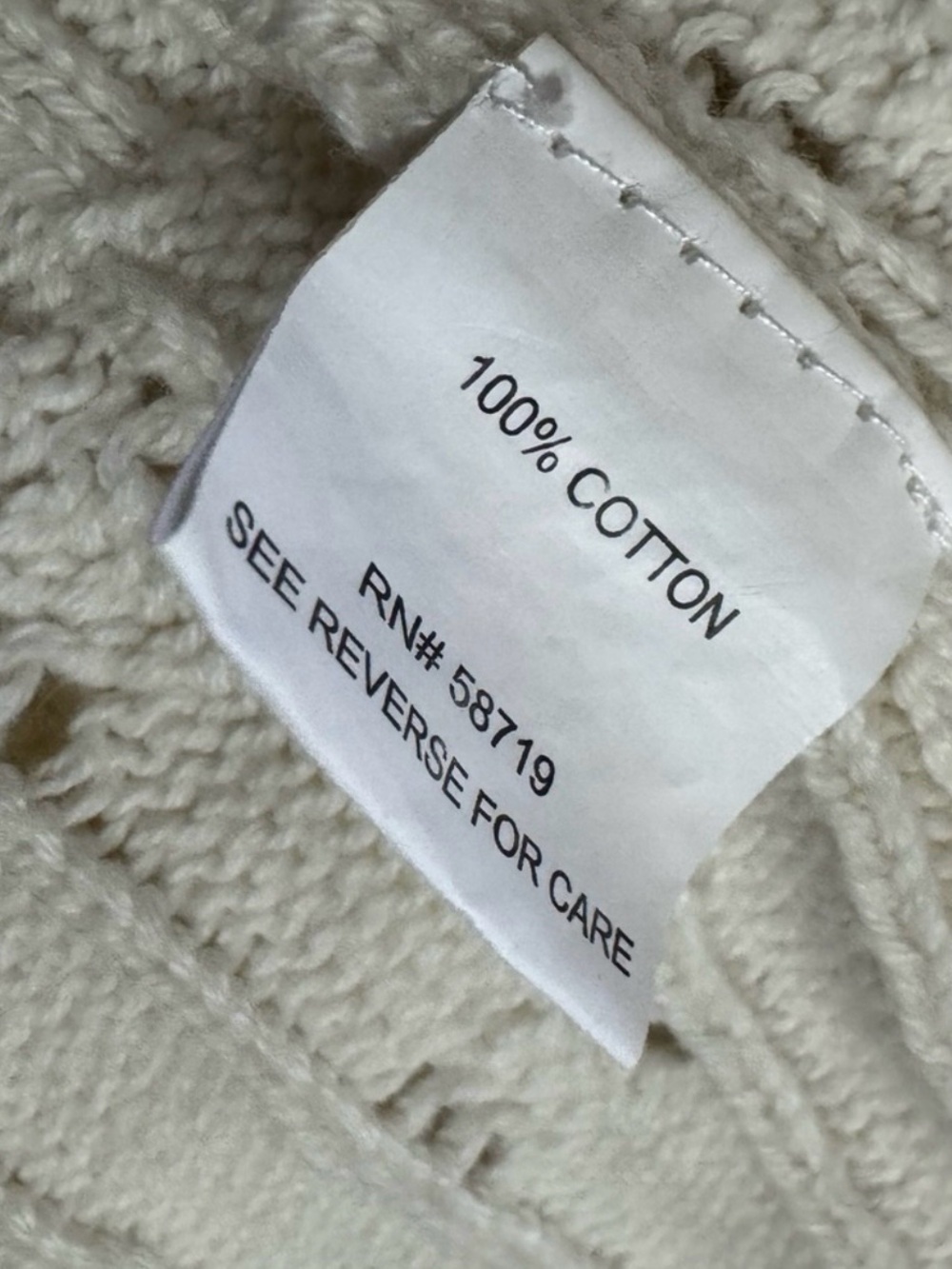 NOTATIONS CARDIGAN SIZE LARGE - Picture 5 of 8